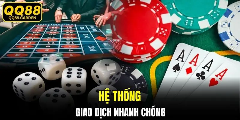 Giới thiệu nhà cái QQ88 với giao dịch nhanh chóng
